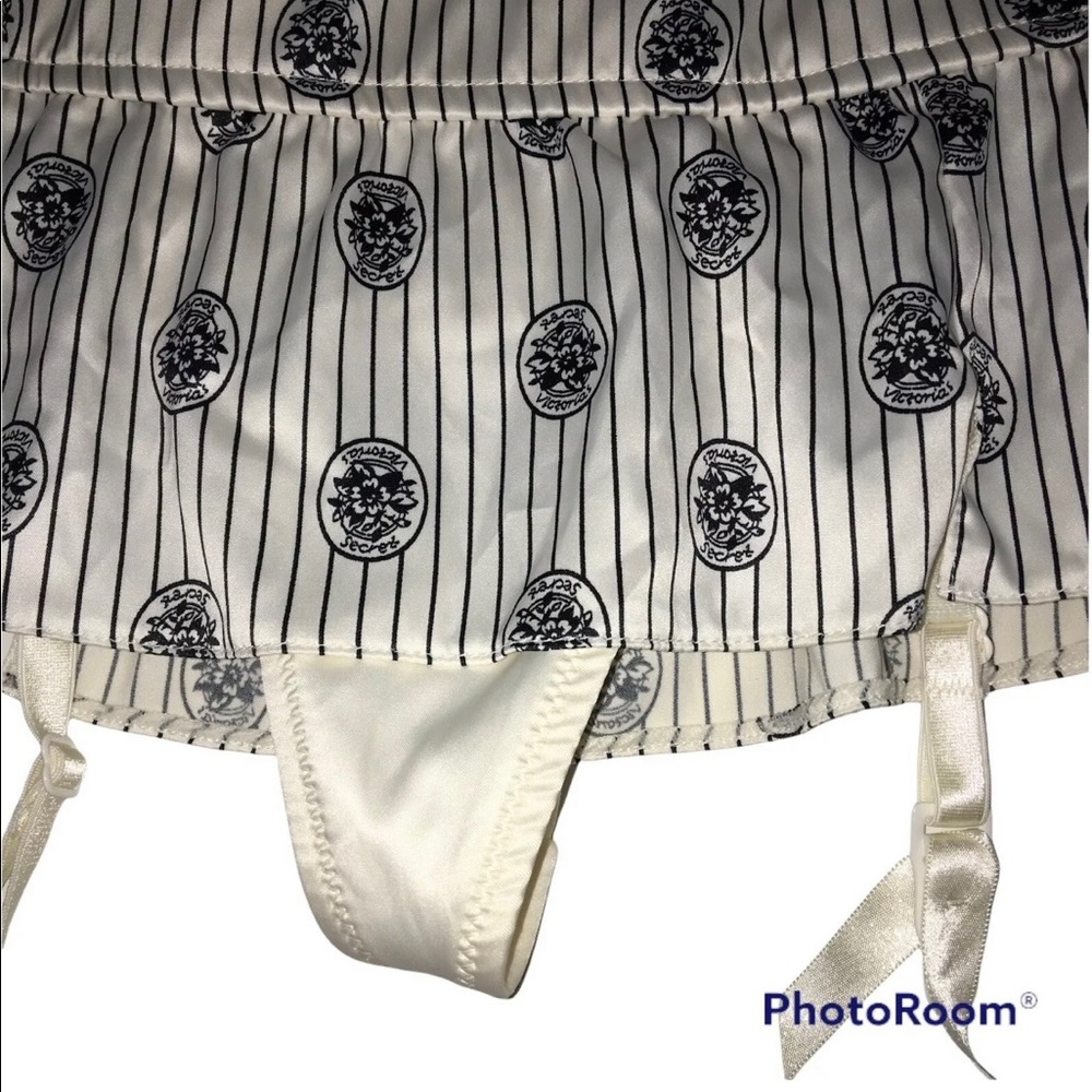 NWT VS Vintage Sexy Little Things Skirted Thong Garter - Picture 2 of 6